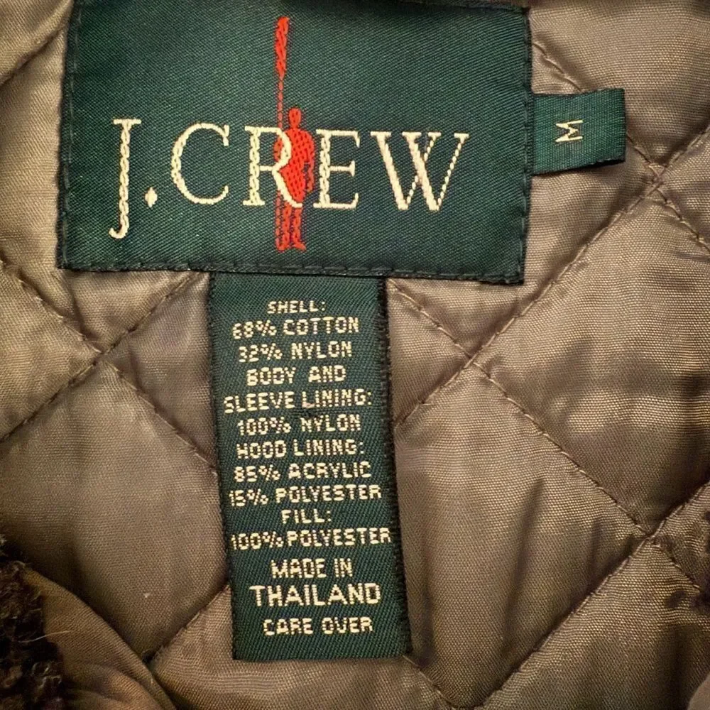 J. Crew Vintage Oarsman Hooded jacket